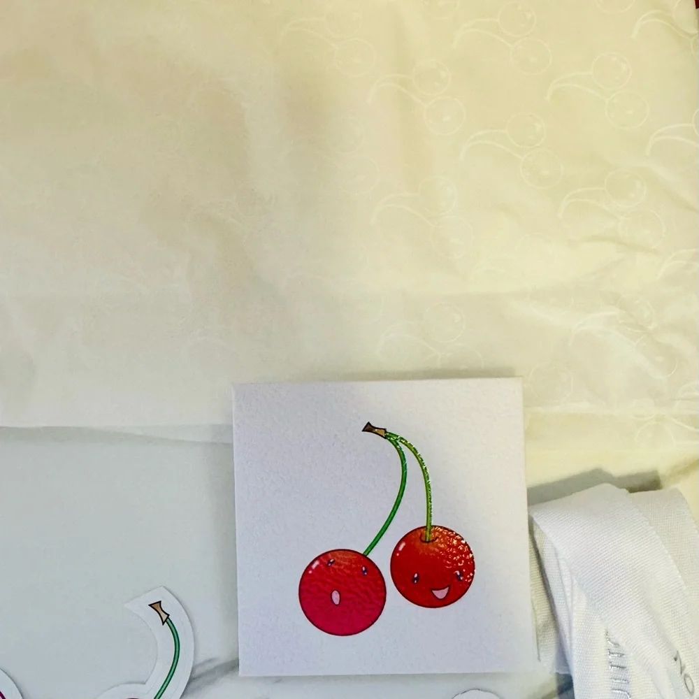 Louis Vuitton LV x TM Cherry Print packaging + stickers - Picture 5 of 6